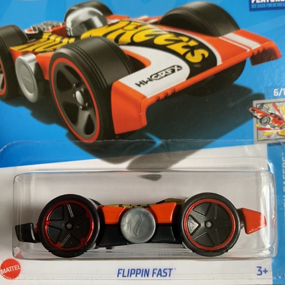 2 Hot Wheels Flippin Fast HW Celebration Racers Hotwheels Mattel New 2024 ASAN - Picture 4 of 6